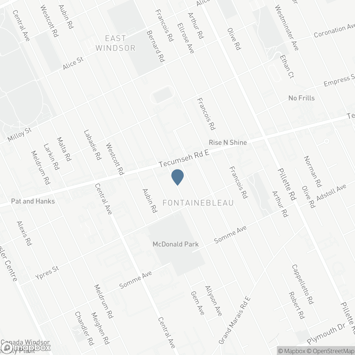 2340 GEORGE AVENUE, Windsor, Ontario N8W 4M4